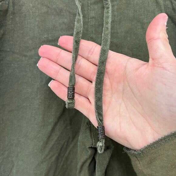 Preswick & Moore Green Linen Blend Pants Sz PL - Picture 3 of 4